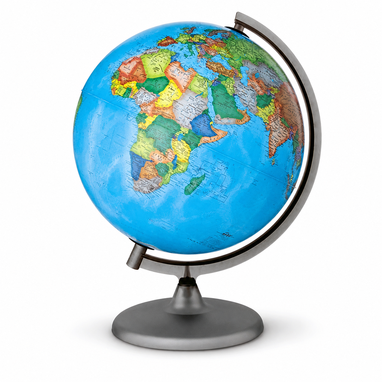Glob geografic politic Coralo – 20 cm/30 cm, design modern si detalii cartografice clare 30 cm - imagine 4